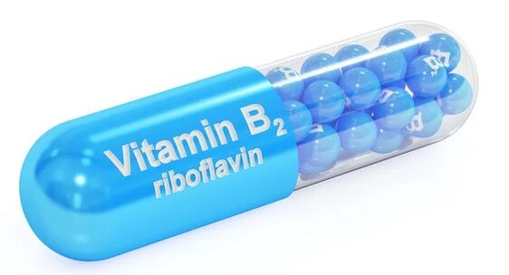 Oculax obsahuje vitamín B2